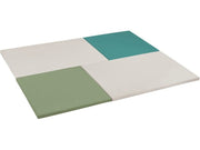 4 Rectangular Mosaic Mats Kit - Multicolor