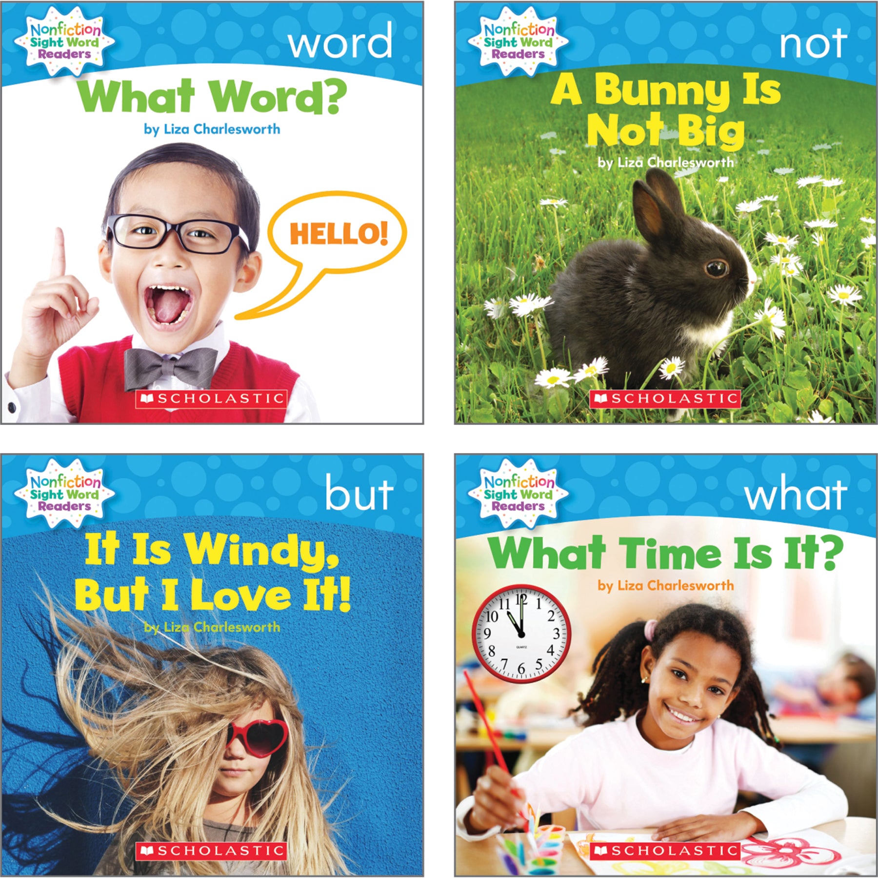 Nonfiction Sight Word Readers Classroom Tub, Level B, 6 Copies of 25 Titles
