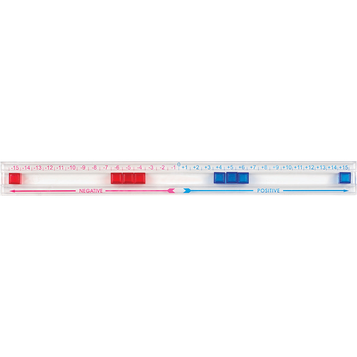 Clear-View Integer Track Ruler