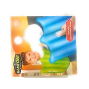 Game on Indoor Snowball Fight Set with Two Inflatable Shields and Six Snowballs. No Mess  No Slush  and Hours of Snowtime Playtime Fun in Complete Kit