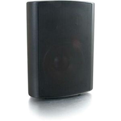 C2G Cables to Go 5in Wall Mount Speaker - Black (Each) - 5" Polypropylene Woofer - 1" Silk Tweeter - 100 Hz to 20 KHz - 8 Ohm