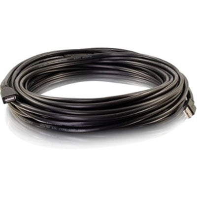 C2G 50ft USB 2.0 a Active Extension Cable - M/F Plenum - USB Extension
