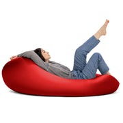 Nimbus Spandex Bean Bag Chair, Large, Cardinal