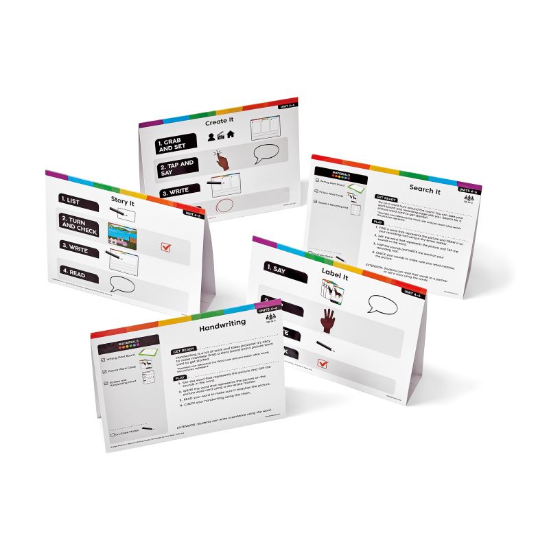 Guided Phonics + Beyond®, Writing Center, Units 4-6
