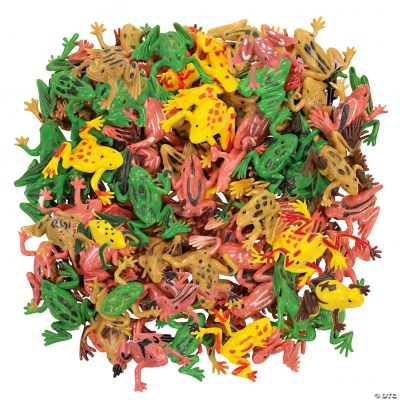 Mini Vinyl Frogs - 72 Pieces