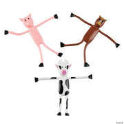Bendable Farm Animals - 24 Pieces