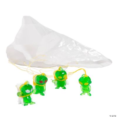 Mini Alien Paratroopers - 48 Pieces