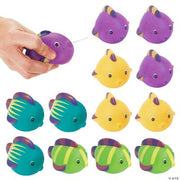 Painted Fish Squirts - 12 Pieces