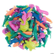 Pearlized Squishy Sea Creatures - 48 Pieces