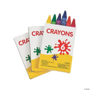 Wax Crayons - 48 Pieces