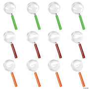 Magnifying Glass W/Colored Handle - 12 Pieces