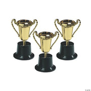 Gold Trophies - 12 Pieces