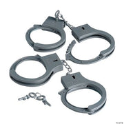 Plastic Handcuffs W/2 Keys - 12 Pieces