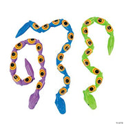 Asstd Color Wiggle Snakes - 36 Pieces