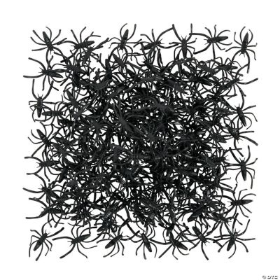 Plastic Spiders - 144 Pieces
