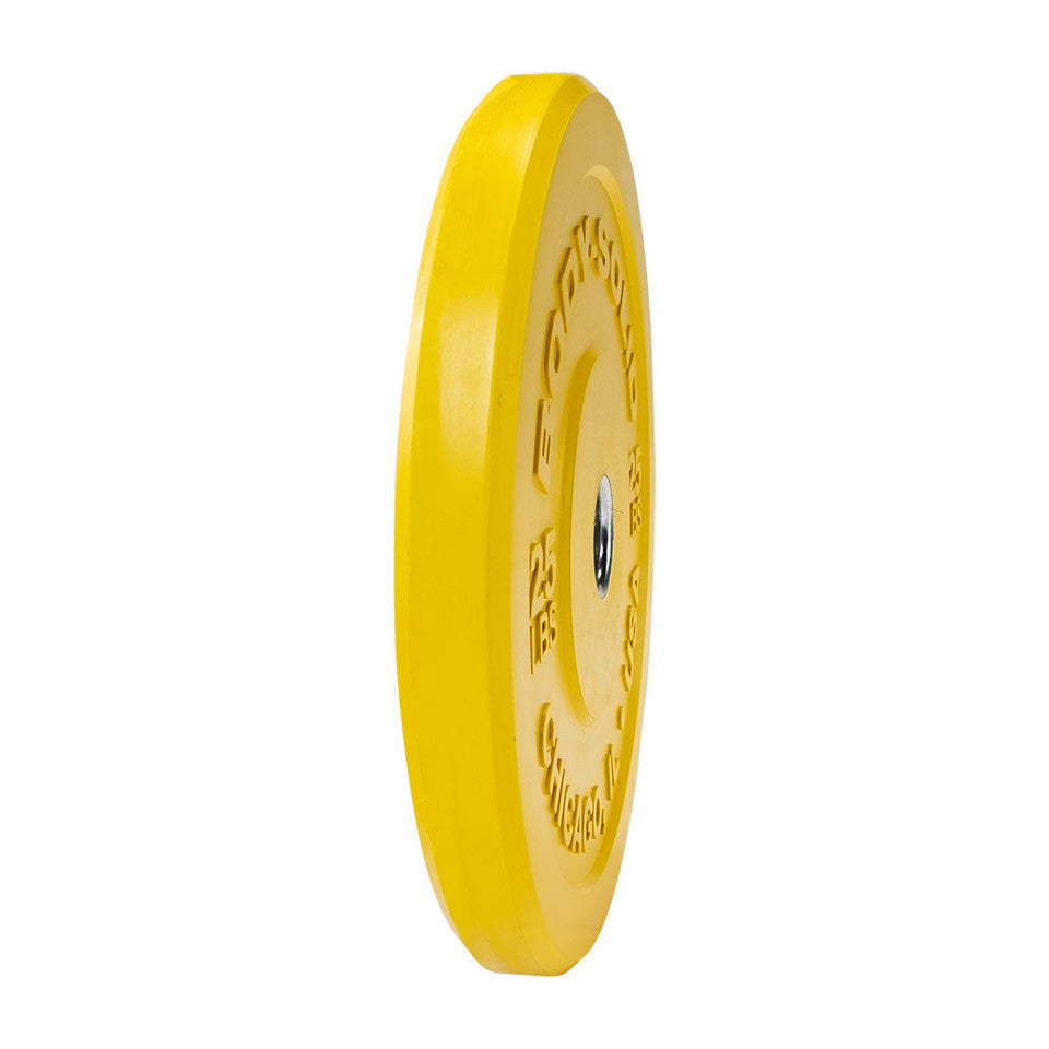 Yellow 25Lb Chicago Extreme Bumper, 17.72", Full Commercial, 3 Year Warranty