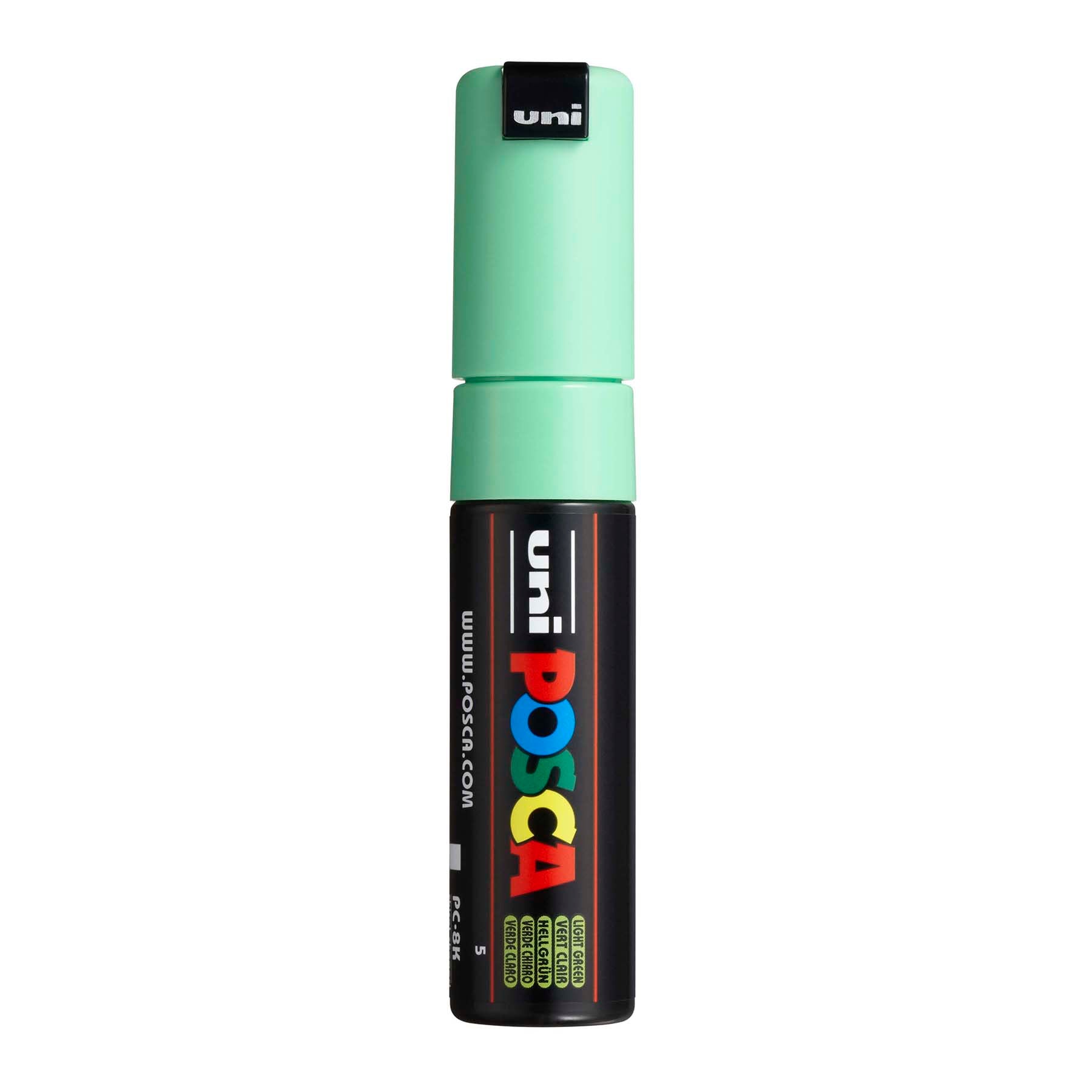 uni® POSCA PC-8K Water-Based Paint Markers, Broad Tip (8mm), Light Green