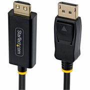 StarTech 3m DisplayPort to HDMI Adapter Cable with Gripping Connector, 4K 60Hz, HDR, Uni-directional DP to HDMI Video Converter
