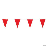 Red Pennant Banner - 1 Piece