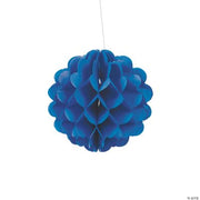 Blue 8" Tissue Balls - 12 Pieces