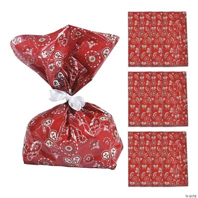 Bandana Cello Bags - 12 Pieces