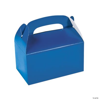 Blue Treat Boxes - 12 Pieces