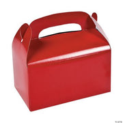 Red Treat Boxes - 12 Pieces