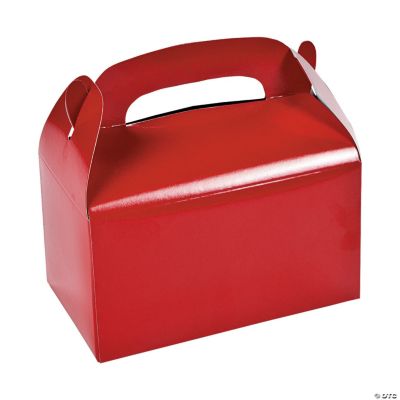 Red Treat Boxes - 12 Pieces