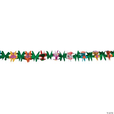 Paper Tissue Flower Garland - 1 Piece