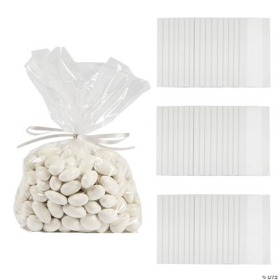 Clear Cellophane Bags - 50 Pieces