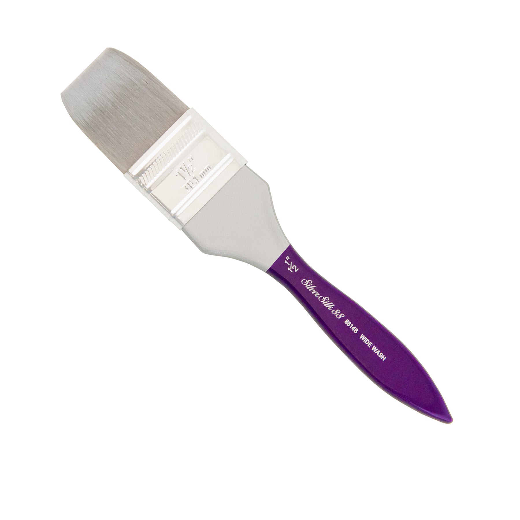 Silver Silk 88® Silver Synthetic Brush, Size 1-1/2