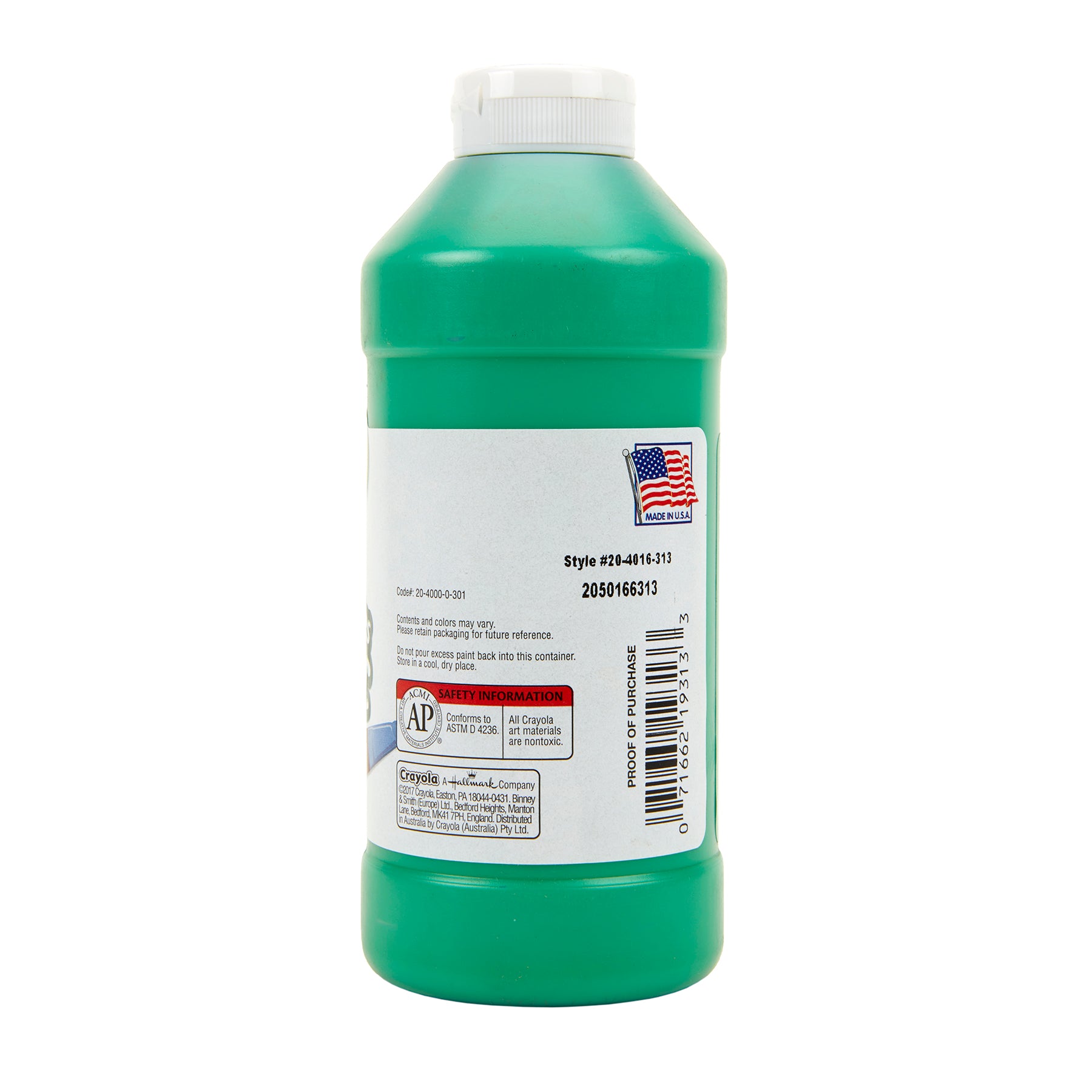 Portfolio Series Acrylic Paint, 16 oz., Light Green