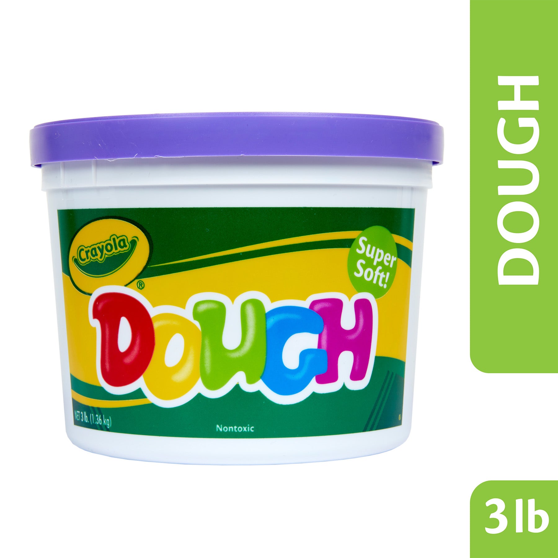 Dough, Purple, 3 Pound Bucket