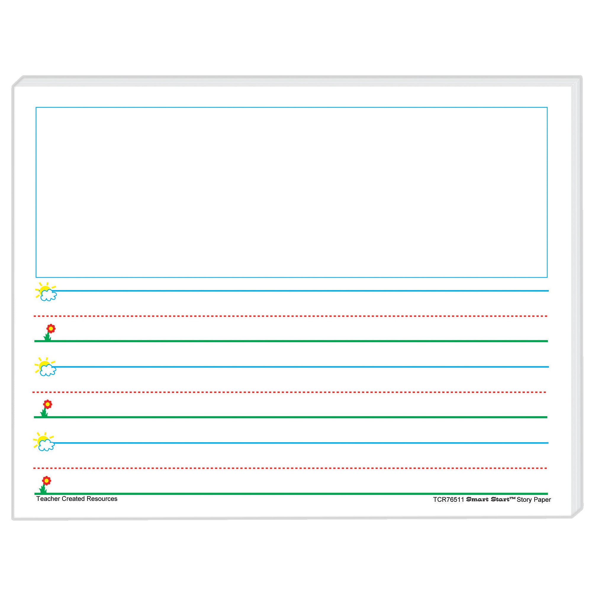 Smart Start K-1 Story Paper: 100 Sheets