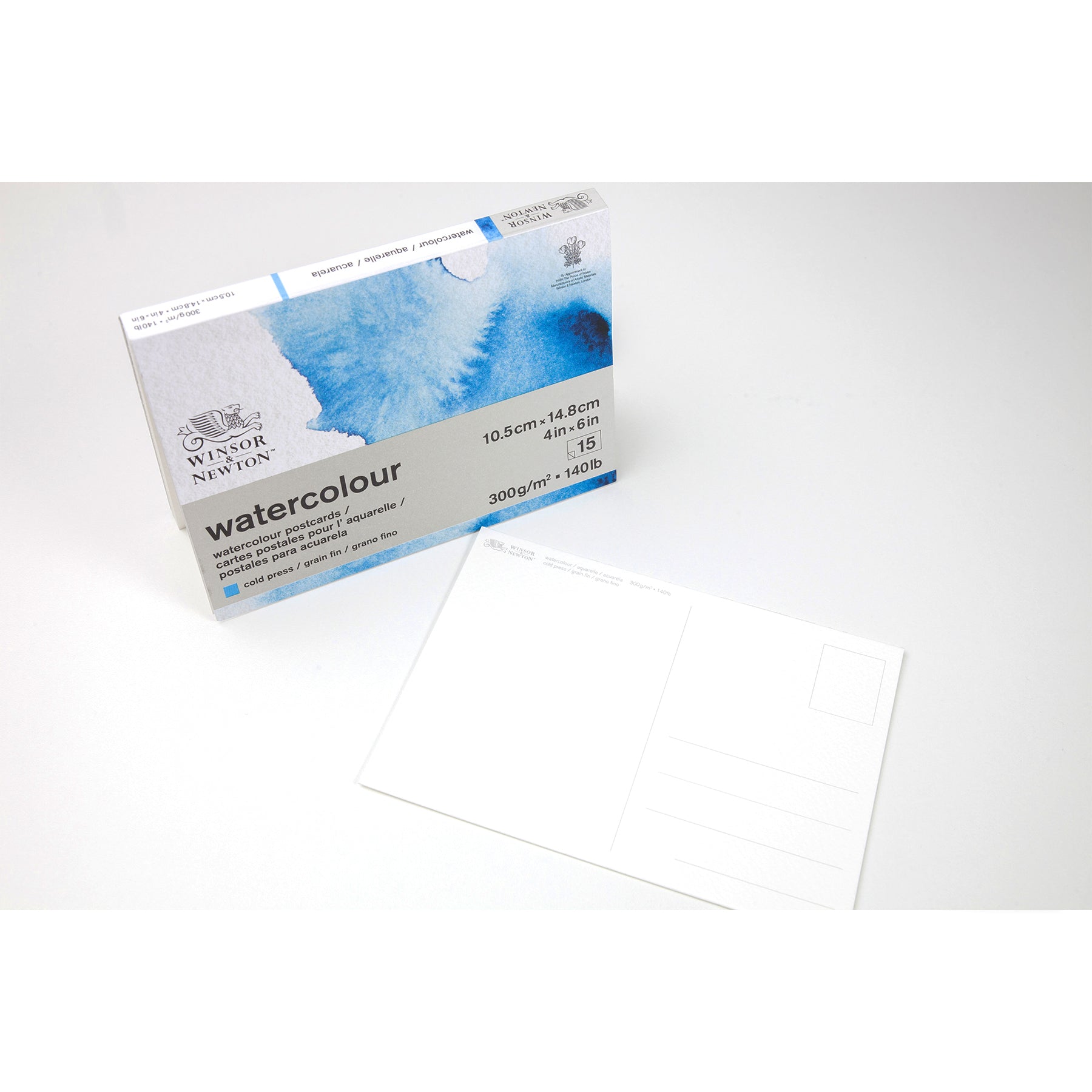 W&N Watercolour Postcard Pad 140lb CP - 4x6" (15 sheets)