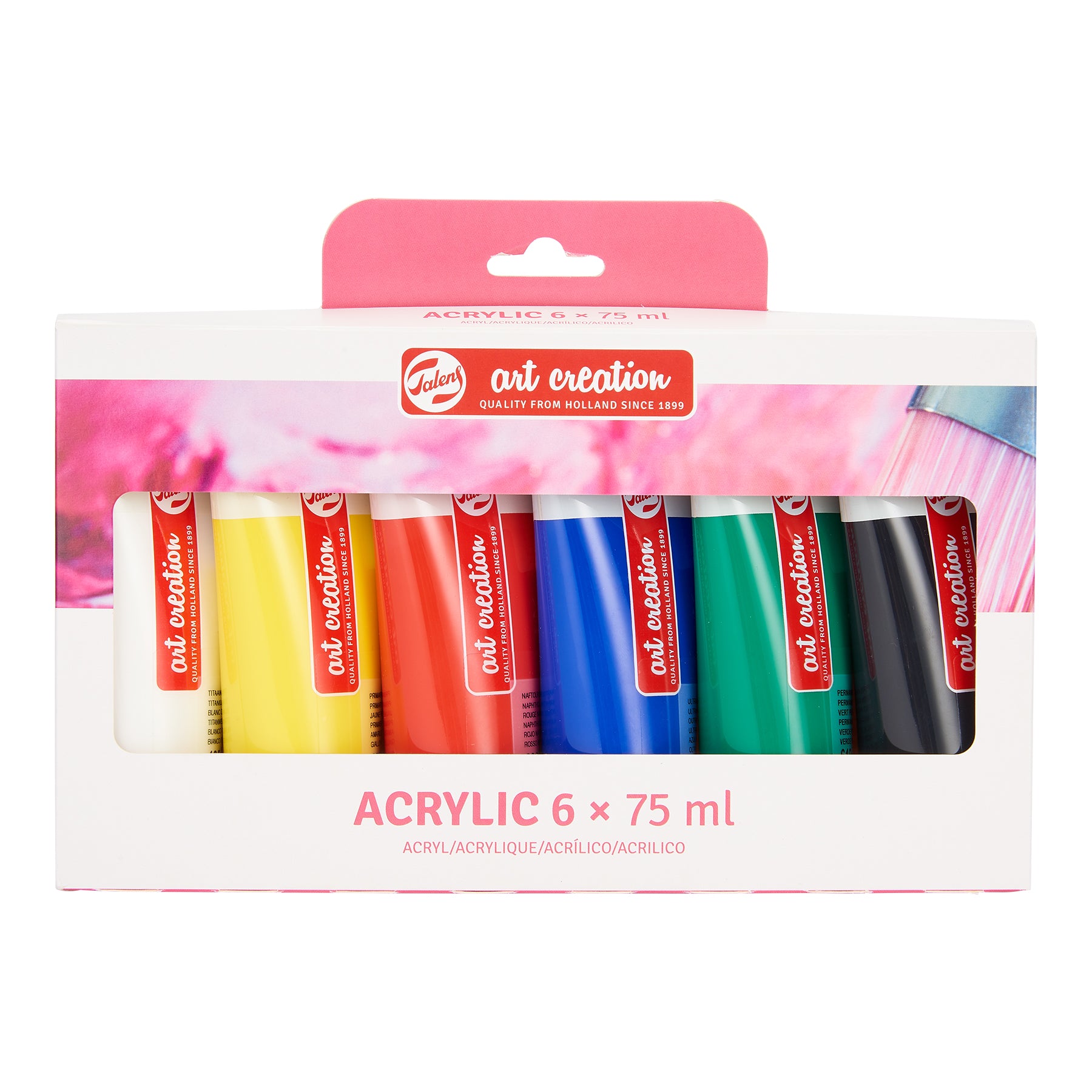 Acrylic Set, 6 x 75mL