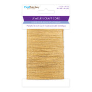 GLD METALLIC STRETCH CORD 08MM 18YD