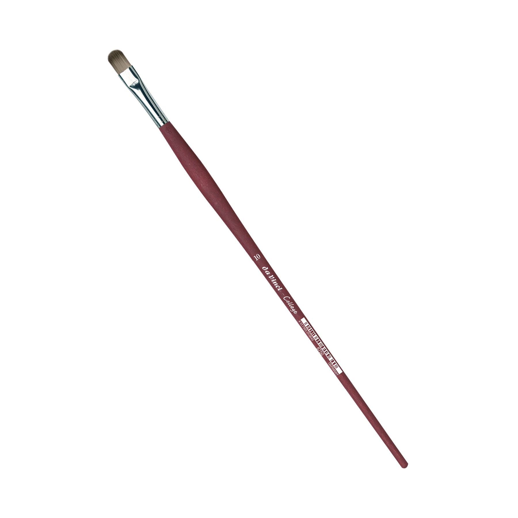 COLLEGE Student Brush, Synthetic, Acrylic & Oil, Filbert, Series 8750, Size 10