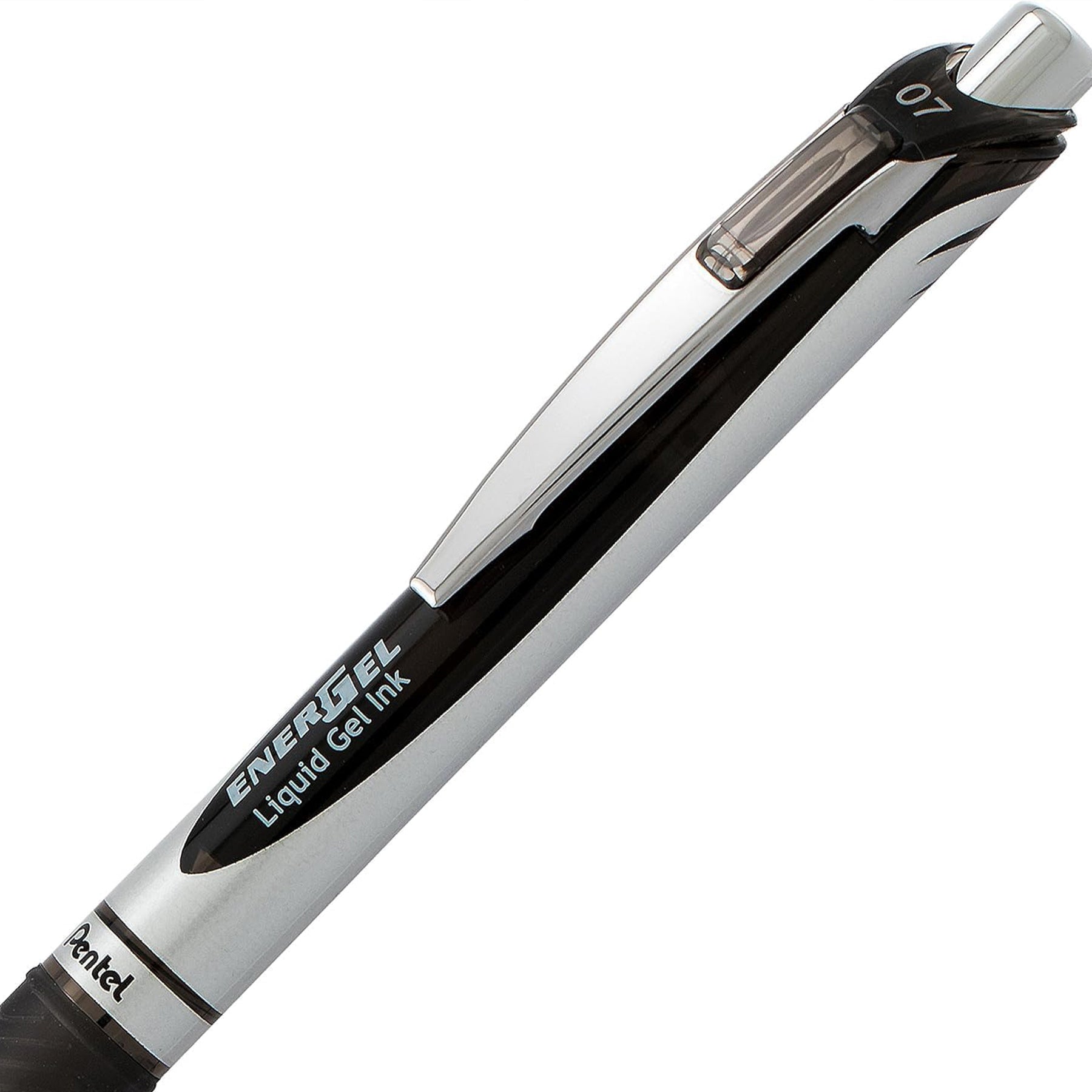 EnerGel RTX Retractable Liquid Gel Pen, (0.7mm) Medium Line, Assorted Ink, 12-Pack