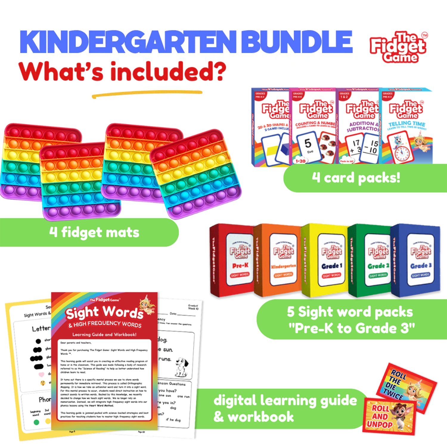 Kindergarten Learning Bundle