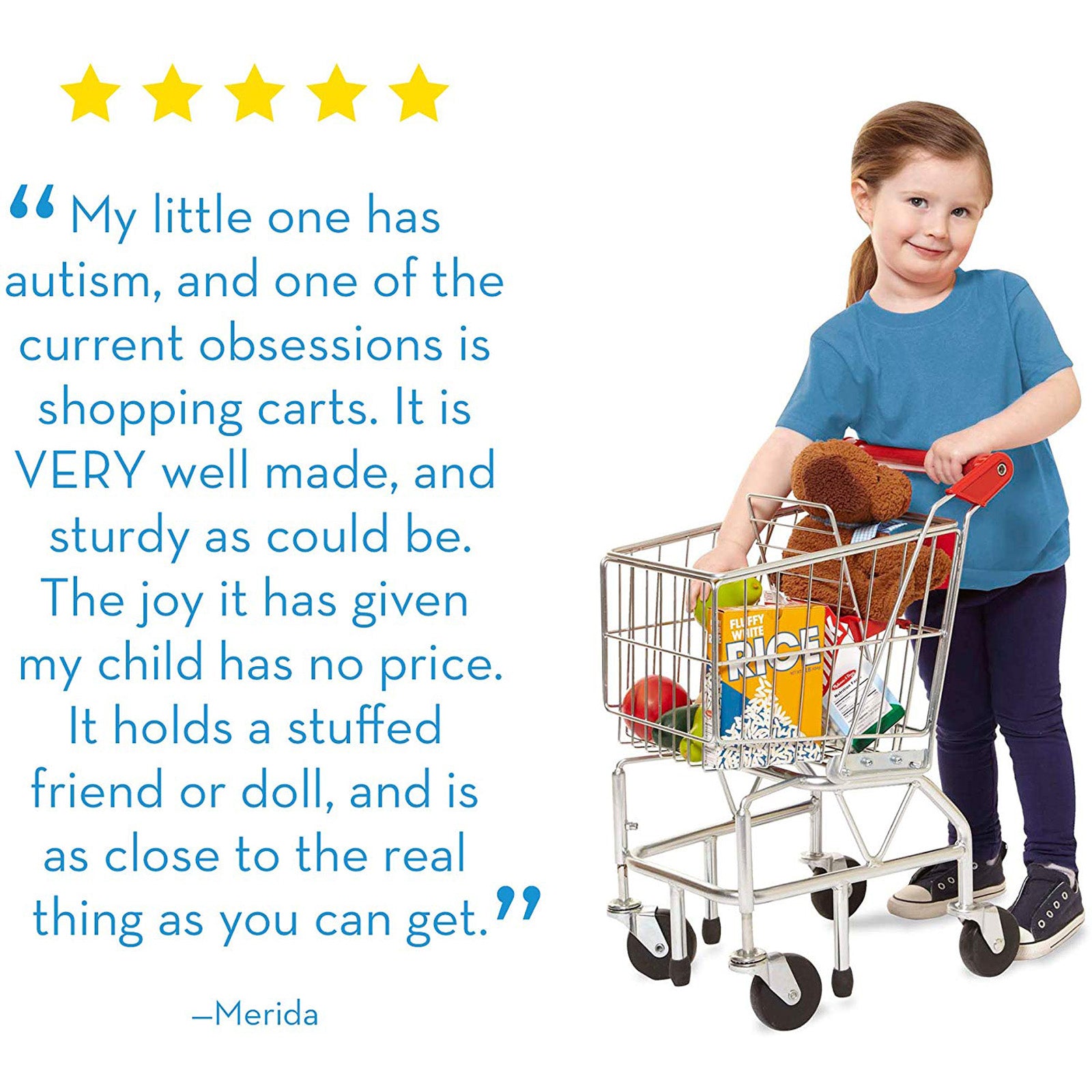 Metal Shopping Cart