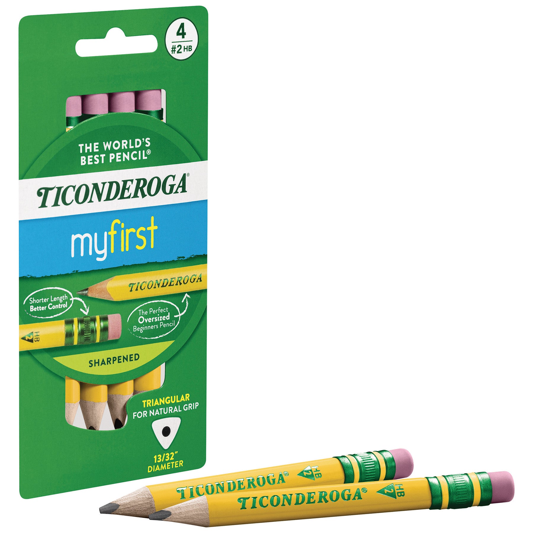 My First® Short Pencils, Pack of 4