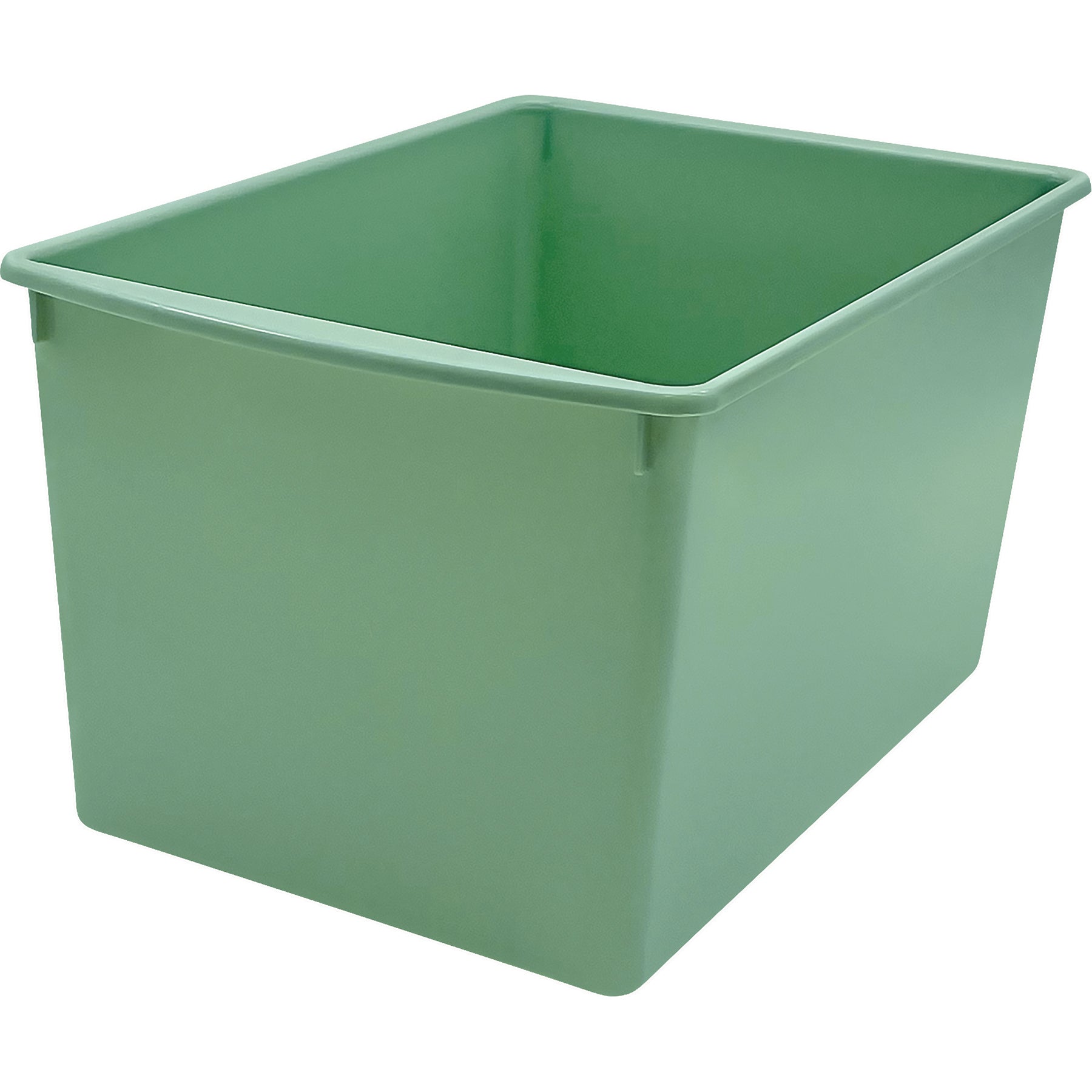 Plastic Multi-Purpose Bin, Eucalyptus Green