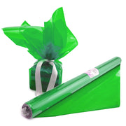 Cello-Wrap Rolls - 1 roll, 20"x12.5' - Green