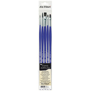 FORTE-Acrylics Student Brush, Synthetic, Acrylic & Oil, Assorted, 5 Brush Set