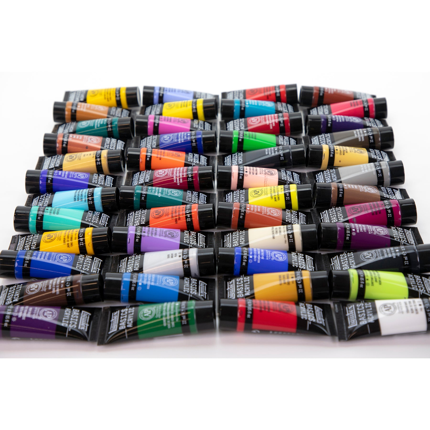 LQ BASICS Acrylic Color 48 x 22ml Tube Set