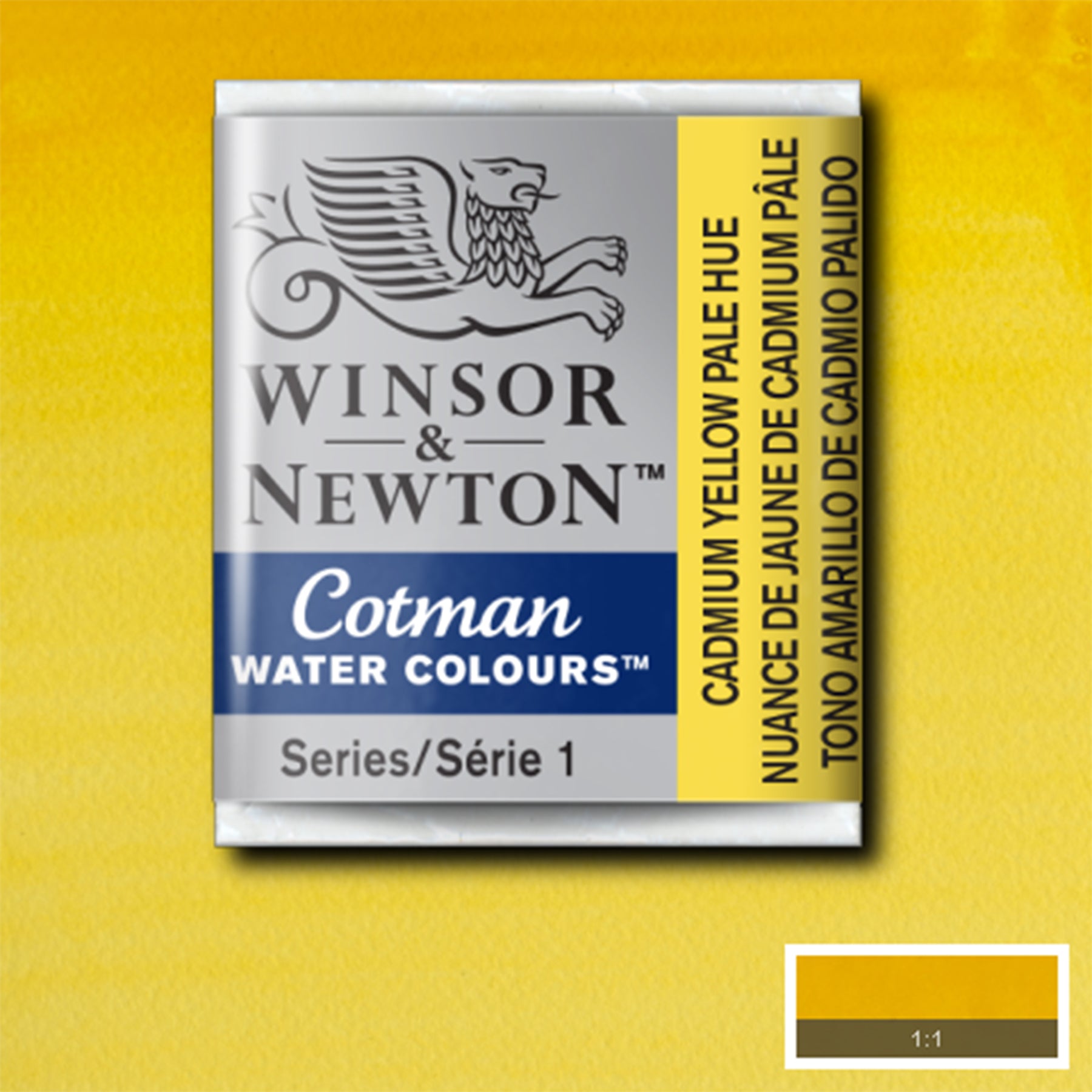 CWC Half Pan - Cadmium Yellow Pale Hue