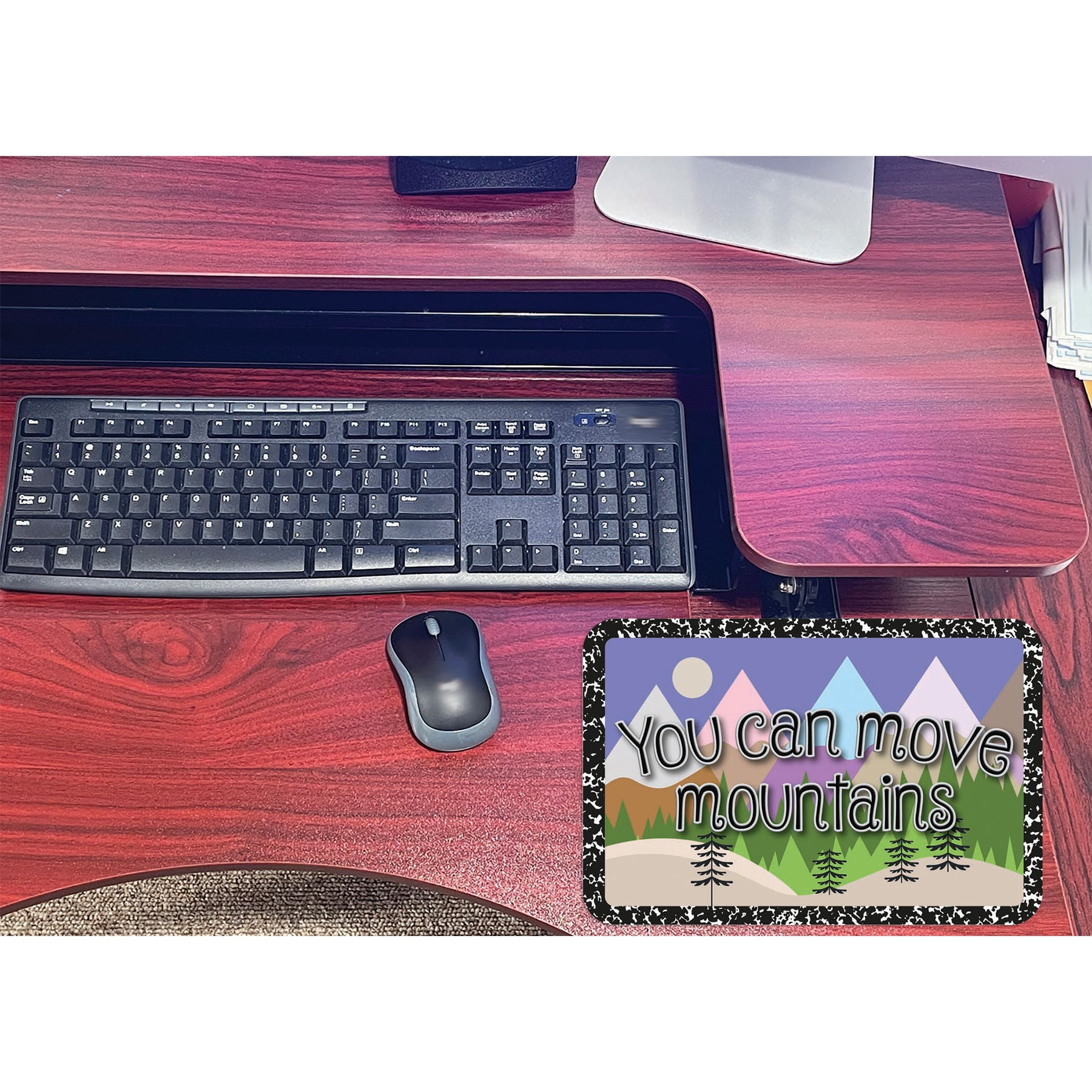 The Original Fun Mat® Computer Mouse Pad, 11.75x8 in, You Can Move Mountains
