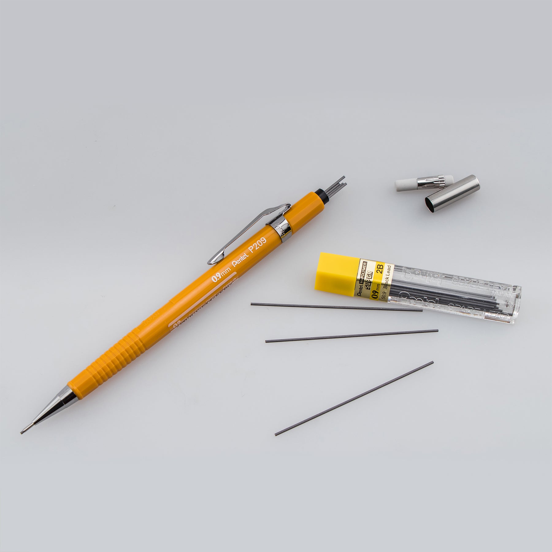 Sharp Mechanical Pencil (0.9mm), Yellow Barrel