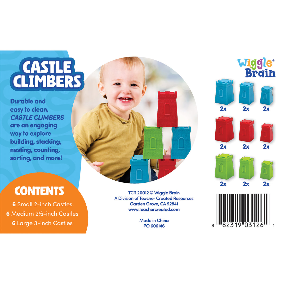 WIGGLE BRAIN CASTLE CLIMBERS